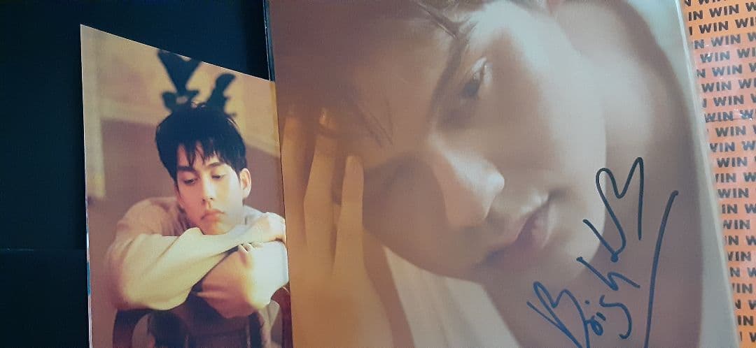 bright 写真集　サインつき　brightwin 2gether