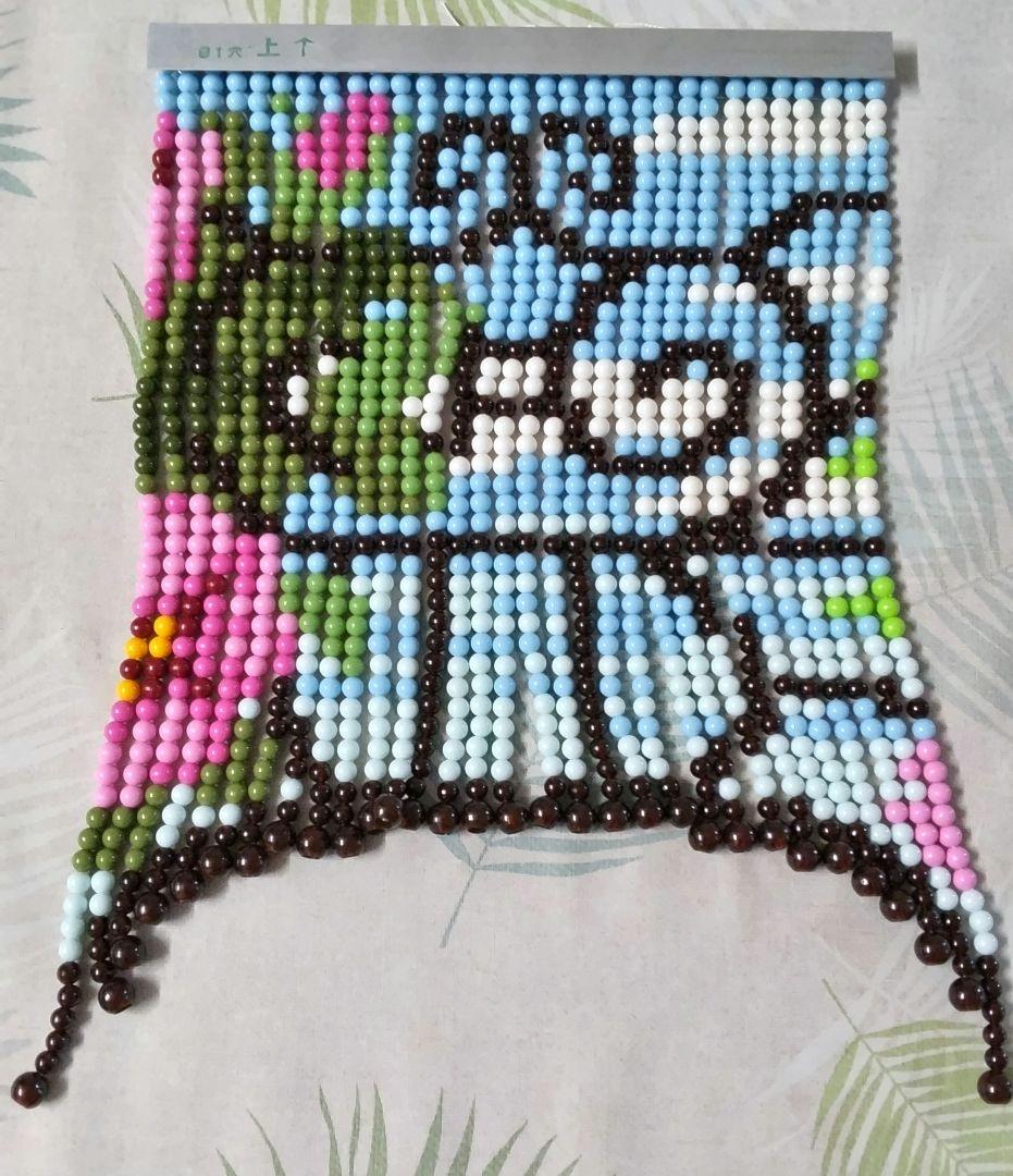 価格変更　スキルスクリーン　花と門 のれん 85cm×120cm【完成品】