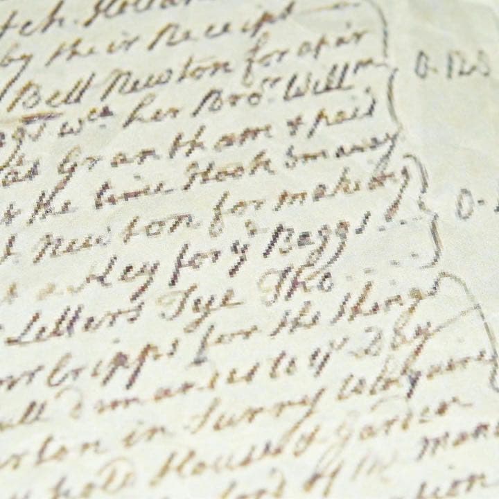 『ジャンゴ 繋がれざる者』小道具 キャンディ農園の書類