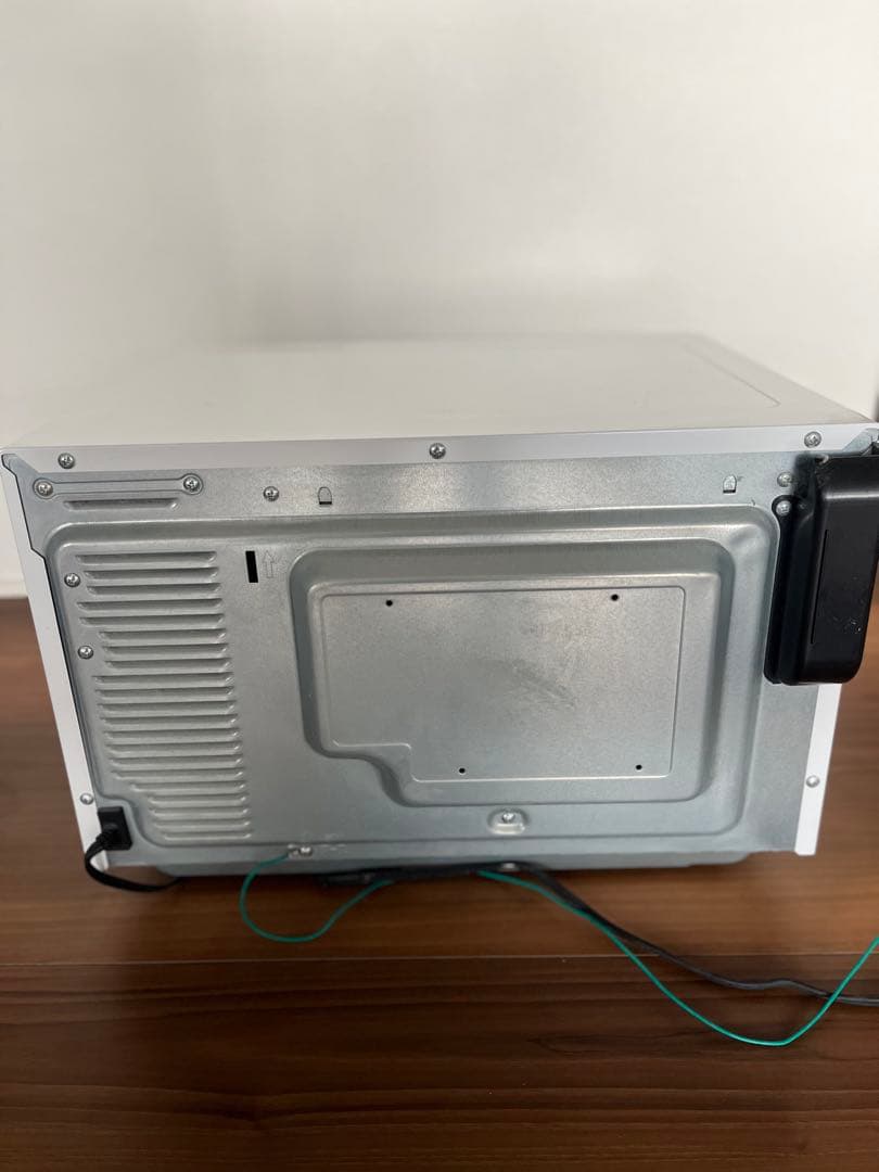 SHARP 1000W ホワイト電子レンジ　庫内フラット　スチーム機能あり！