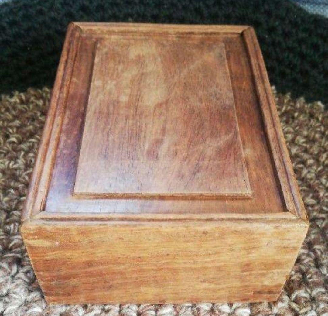 最終値下げ貴重中国骨董旧蔵した古董品書道具中国清の時代唐木黄壇印箱重たい硬木文箱