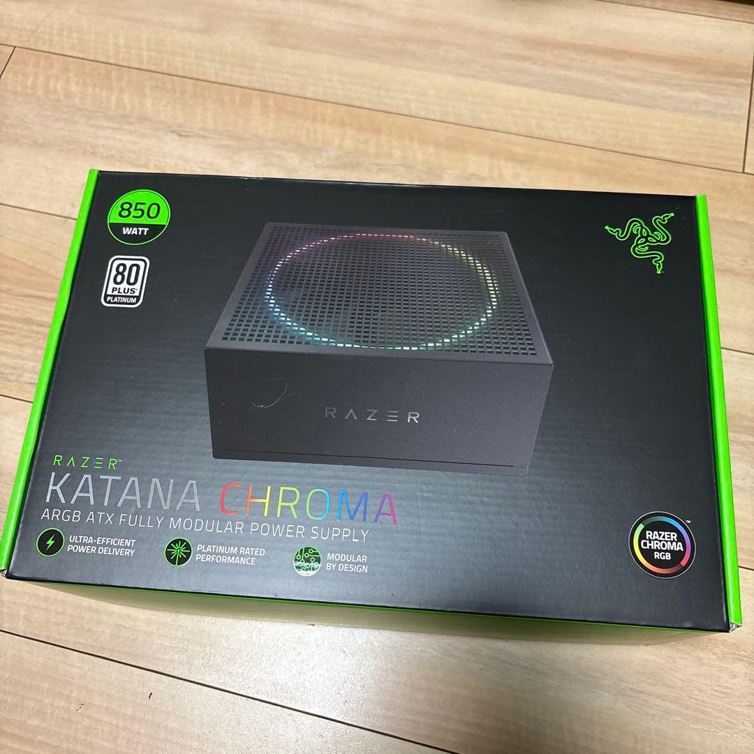 RAZER KATANA CHROMA 850W 電源ユニット 特典付き 未使用