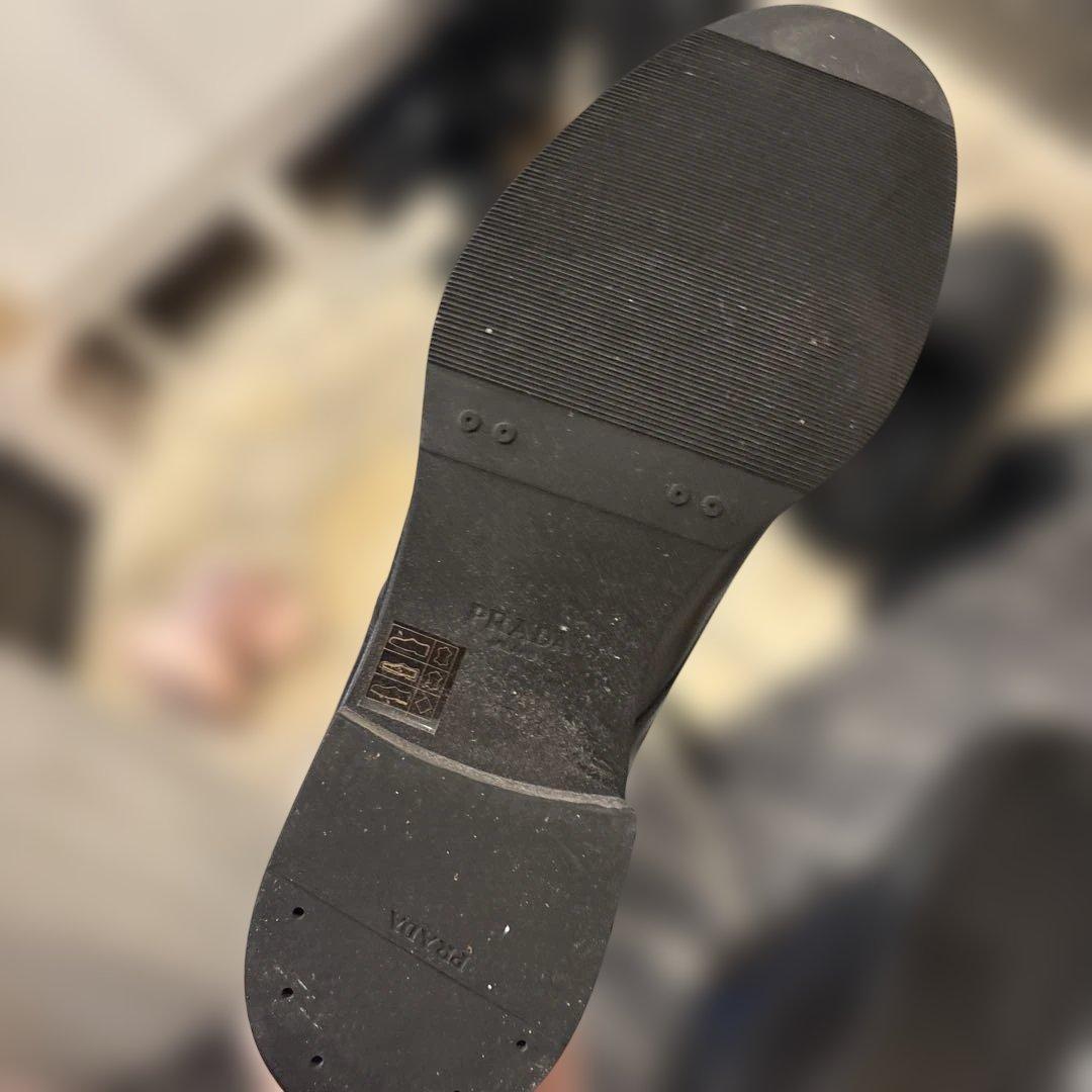 PRADA ブラック ドレスシューズ