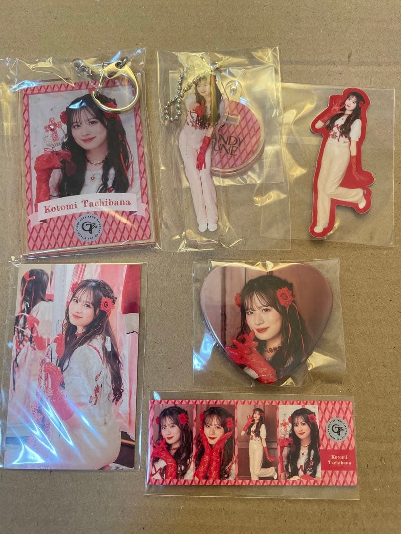 CANDY TUNE 立花琴未 ラッフル セット