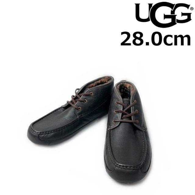 【即購入不可】UGG アグ レザー モカシン(28.0cm)茶 201030