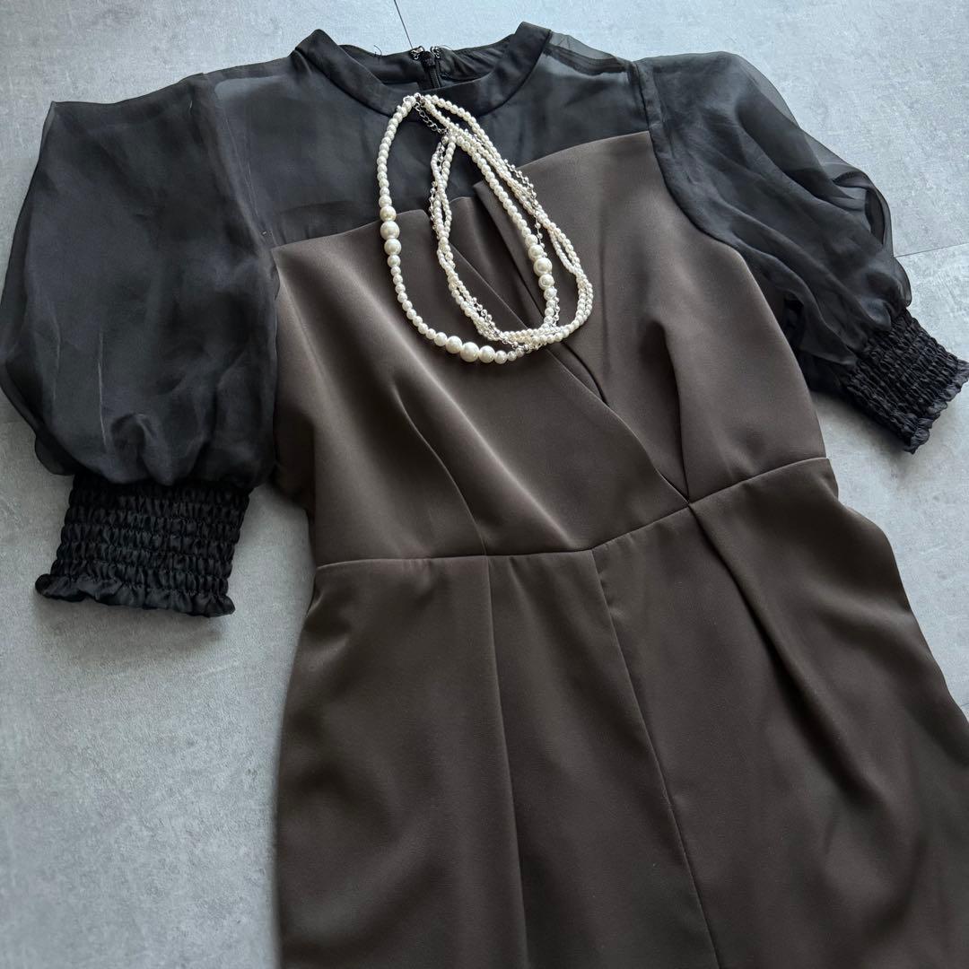 niana イレギュラーカッター オールインワン パンツドレス 結婚式 同窓会