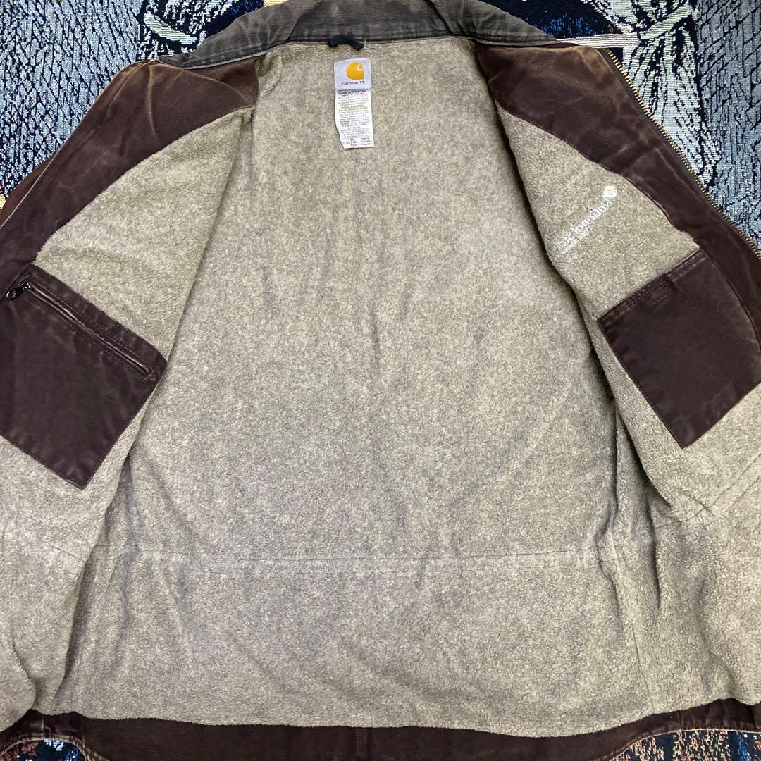 フェード 90s 00s Carhartt ダックジャケット ワーク デトロイト