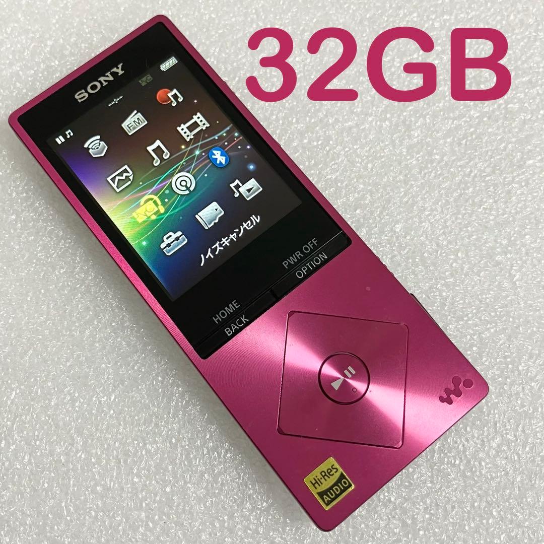 【バッテリー良好】　ソニー　ウォークマン　NW-A16 32GB ローズピンク