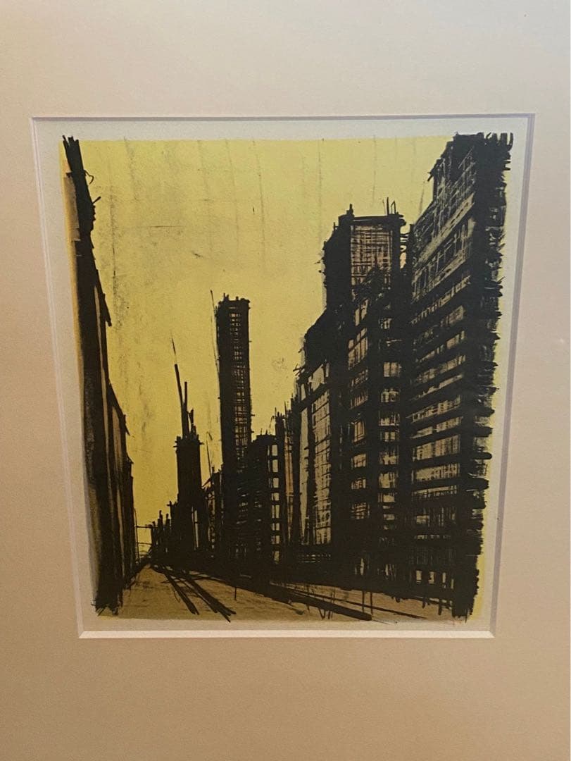 ベルナール・ビュッフェ レゾネ アート 額縁 インテリア