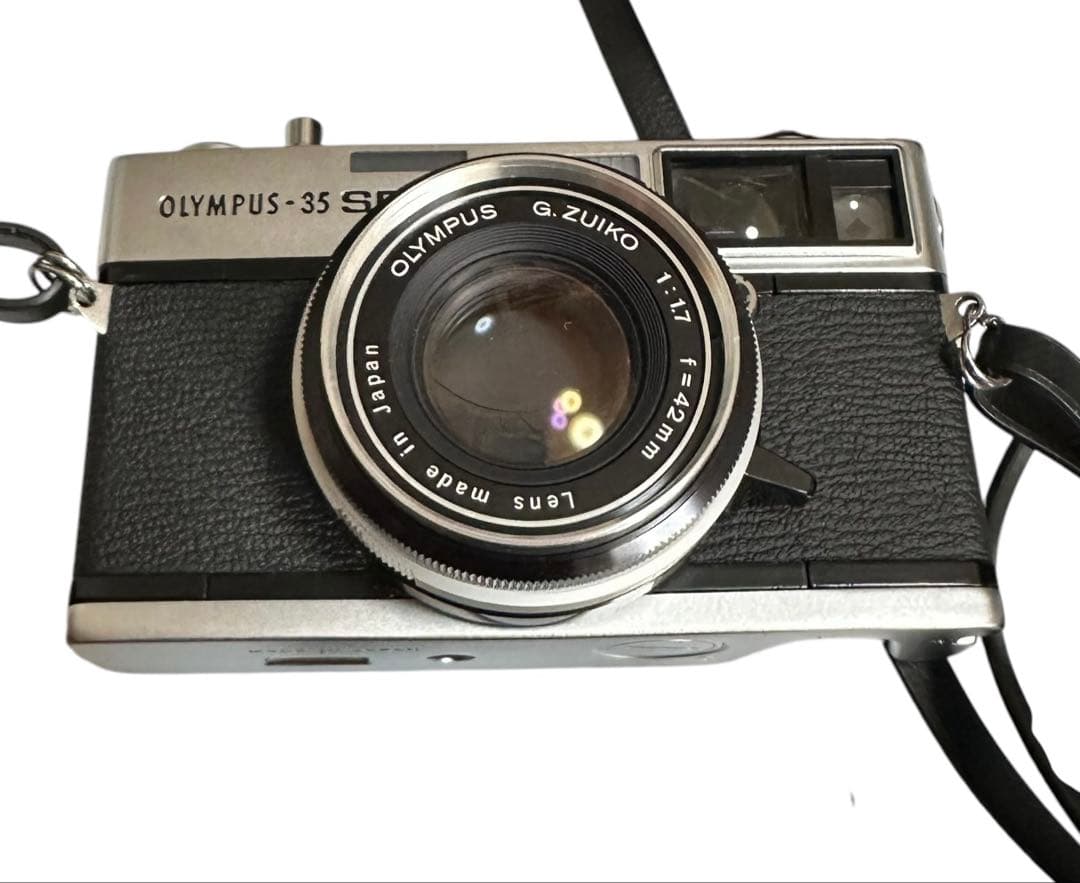 極美品Olympus 35 SP フィルムカメラ　レザーケース付