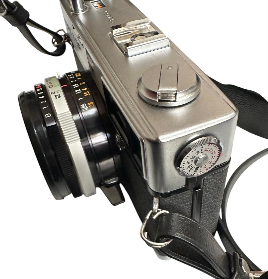 極美品Olympus 35 SP フィルムカメラ　レザーケース付