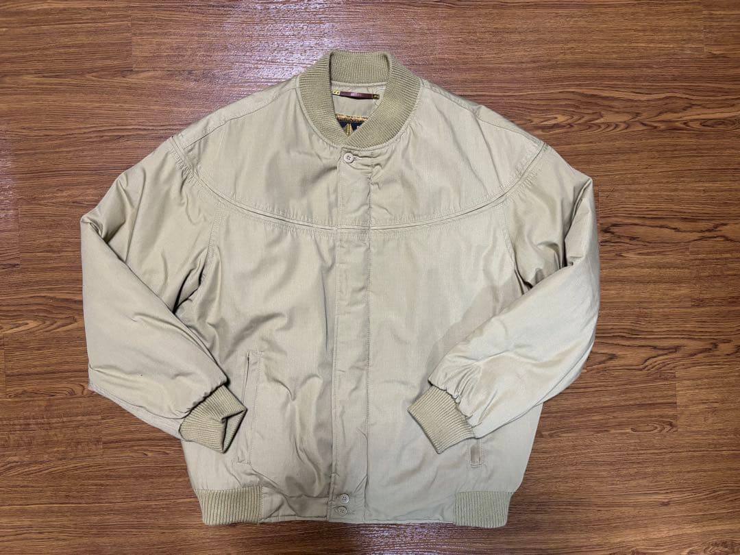 極美品 ダービーオブサンフランシスコ ダービージャケット カーキ　Ｌ