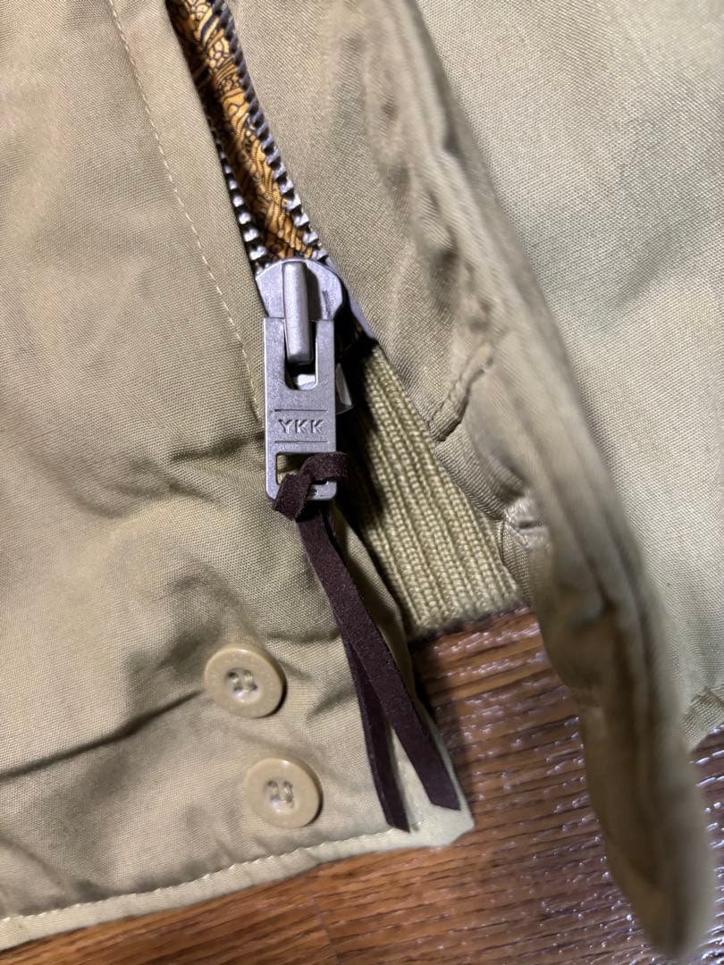 極美品 ダービーオブサンフランシスコ ダービージャケット カーキ　Ｌ