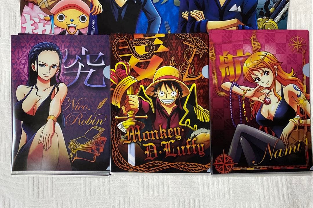 ワンピース　クリアファイル110枚