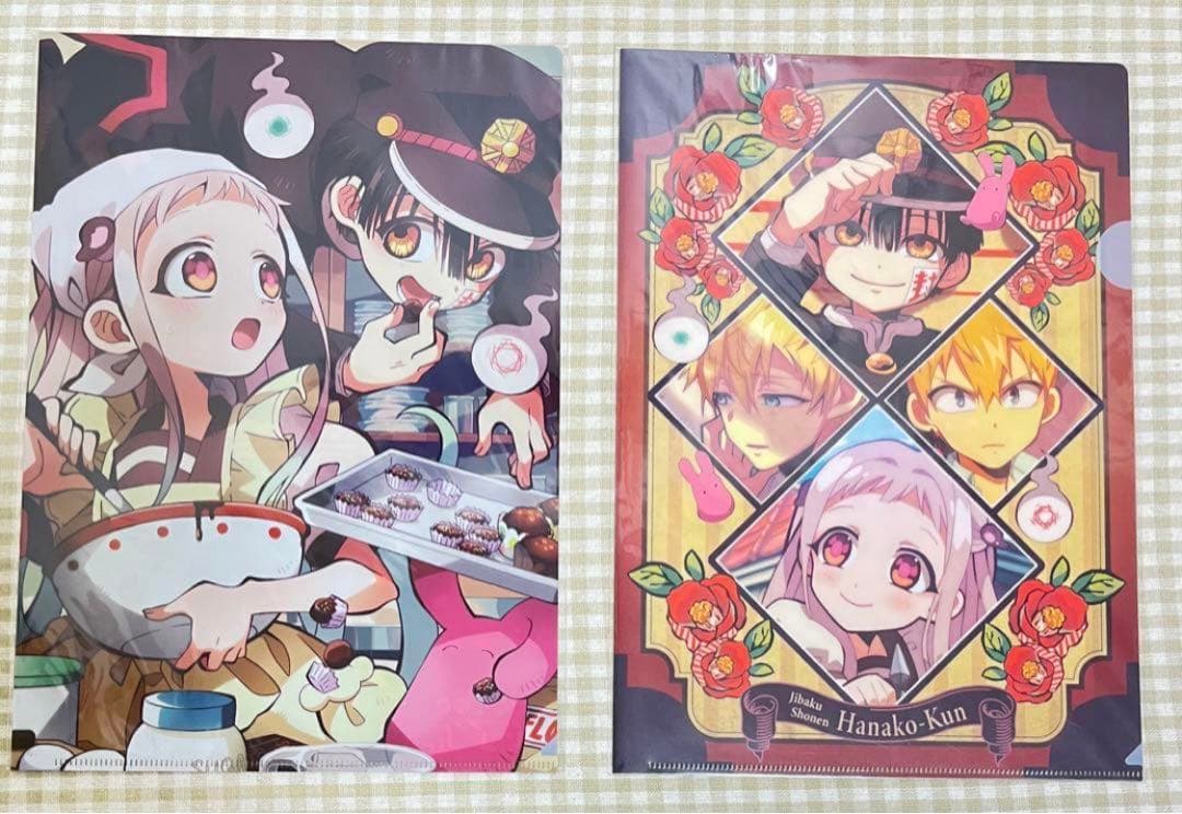 地縛少年花子くん 下敷き クリアファイル 12点