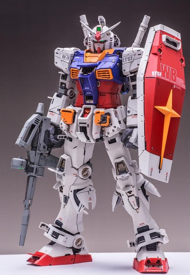 いいね不要　1/60 RX-78-2 ガンダム フルメカニクス PGU カスタム