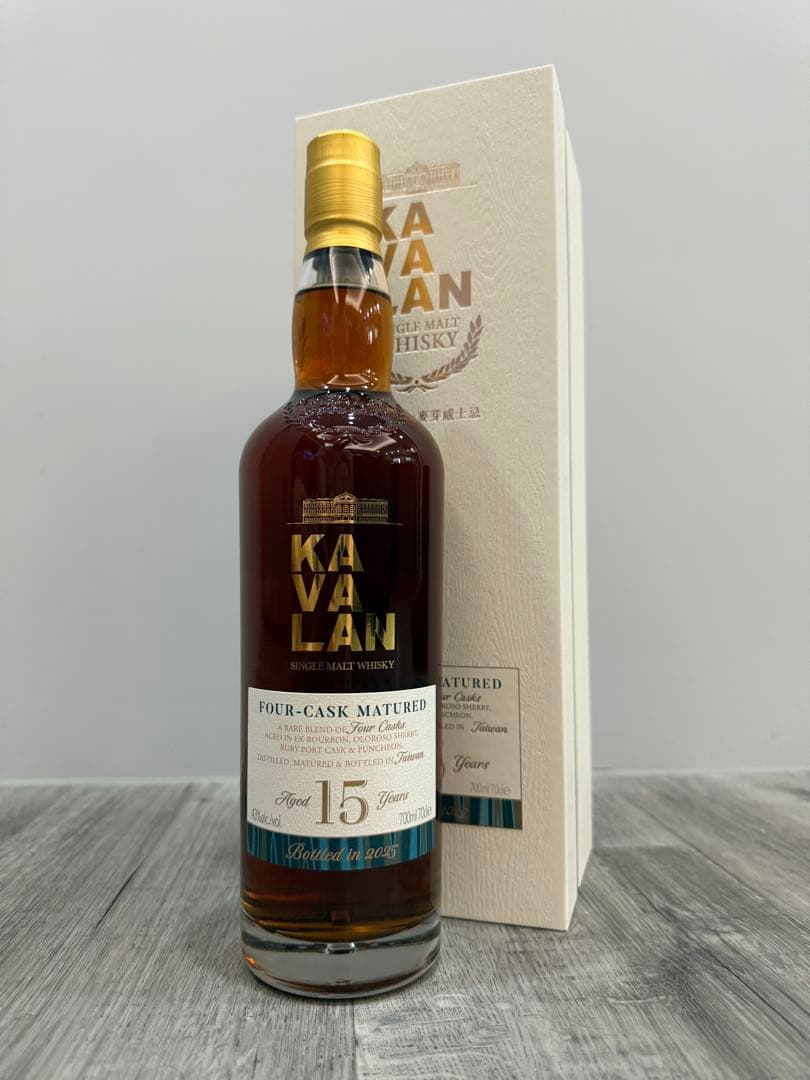 カバラン 初の15年年数熟成 日本未発売 数量限定 2025 KAVA