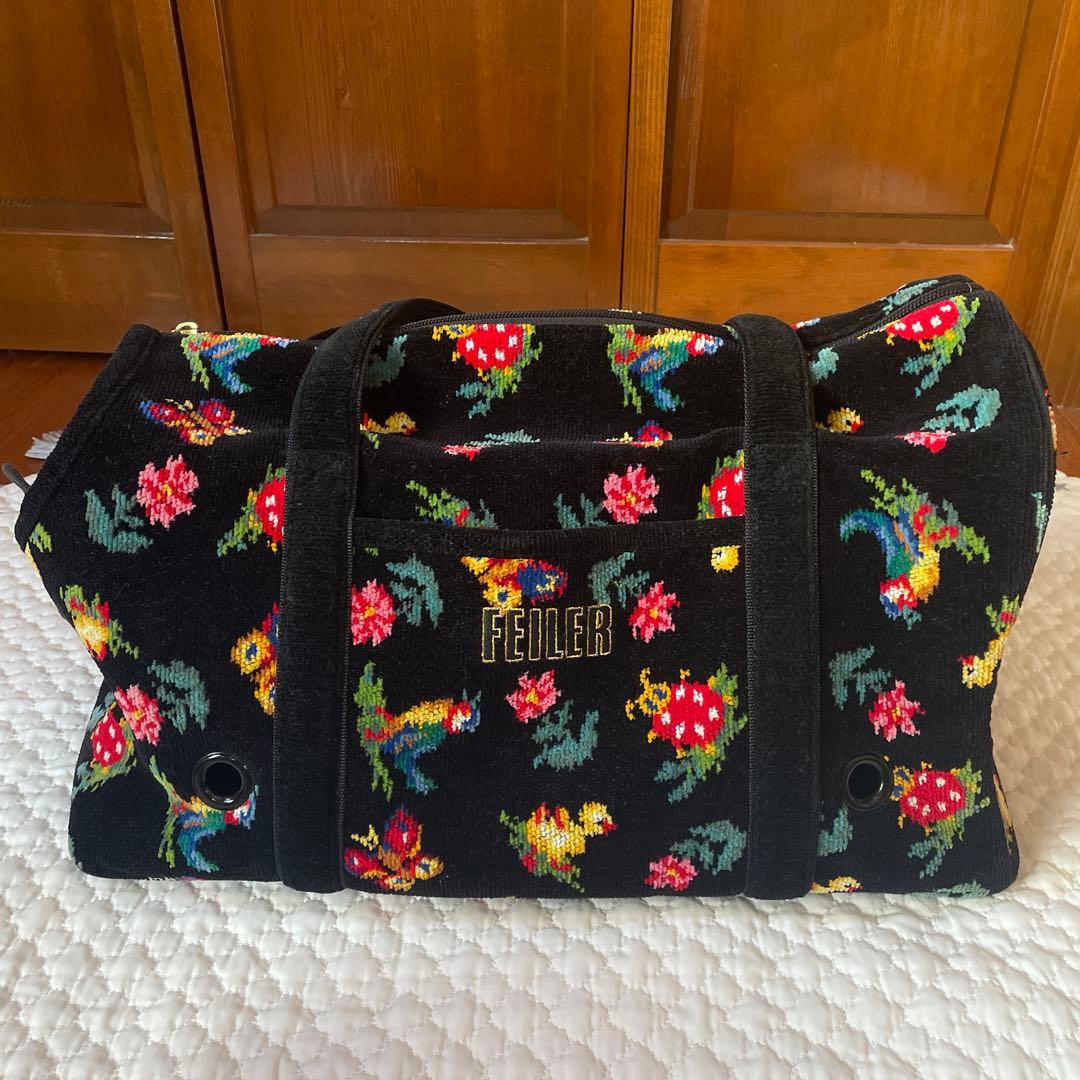 FEILER ペット用キャリーバッグ(ハイジ柄)