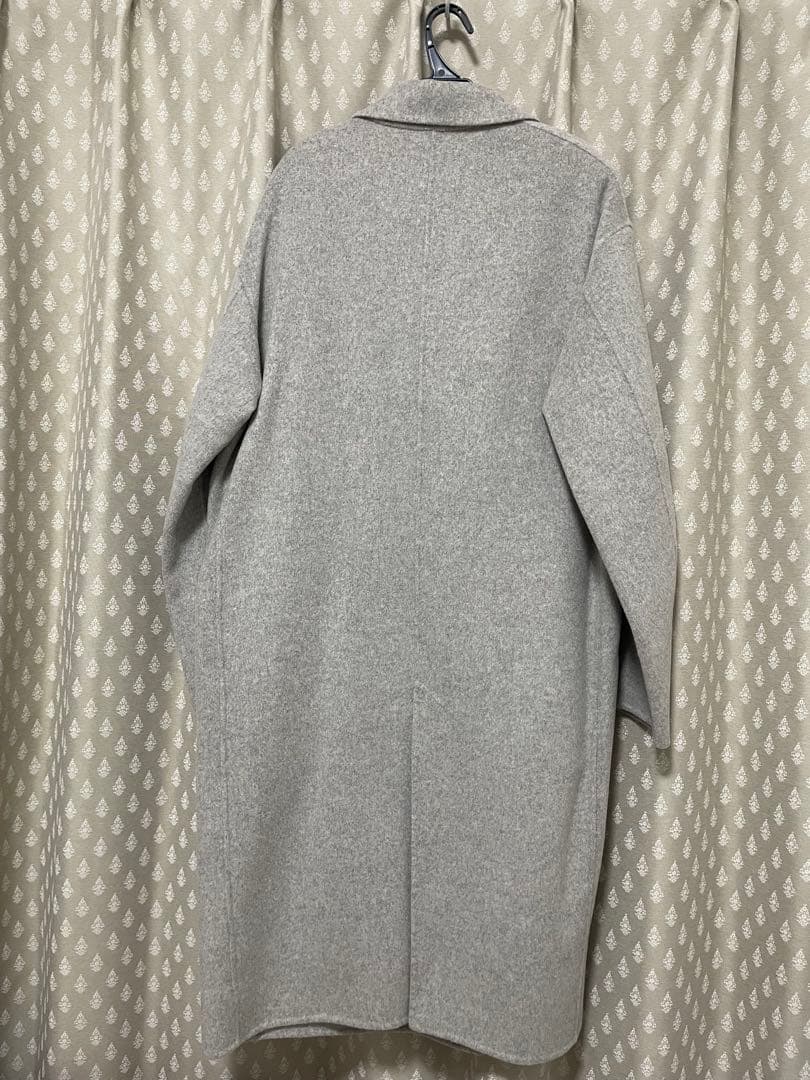 フレームワーク　SUPER160’sダブルブレストコートグレー36 ベイクルーズ