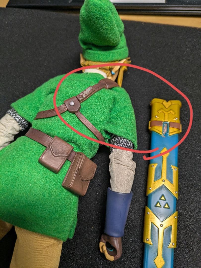 RAH ゼルダの伝説 スカイウォードソード リンク フィギュア　※注意点あり