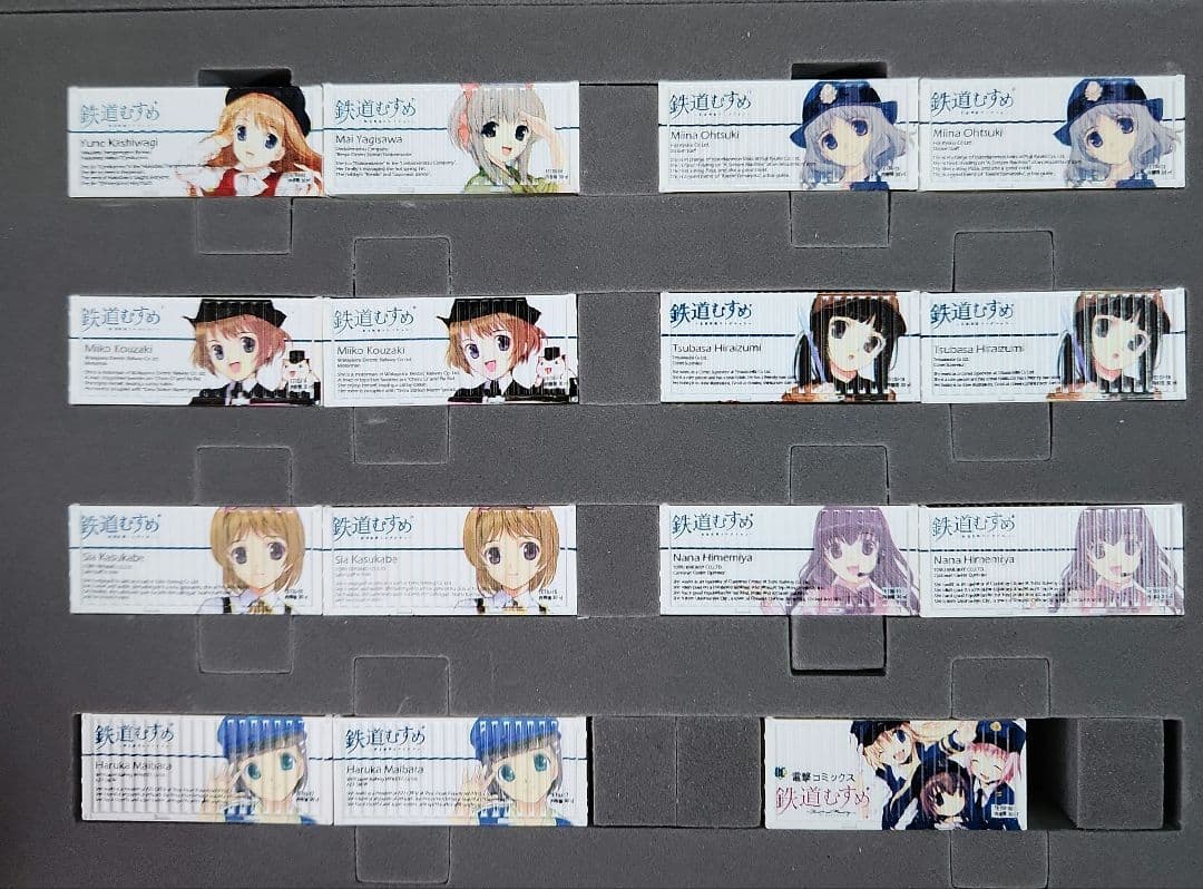 Nゲージ「鉄道むすめ コンテナコレクション」いろいろ×2ケース分