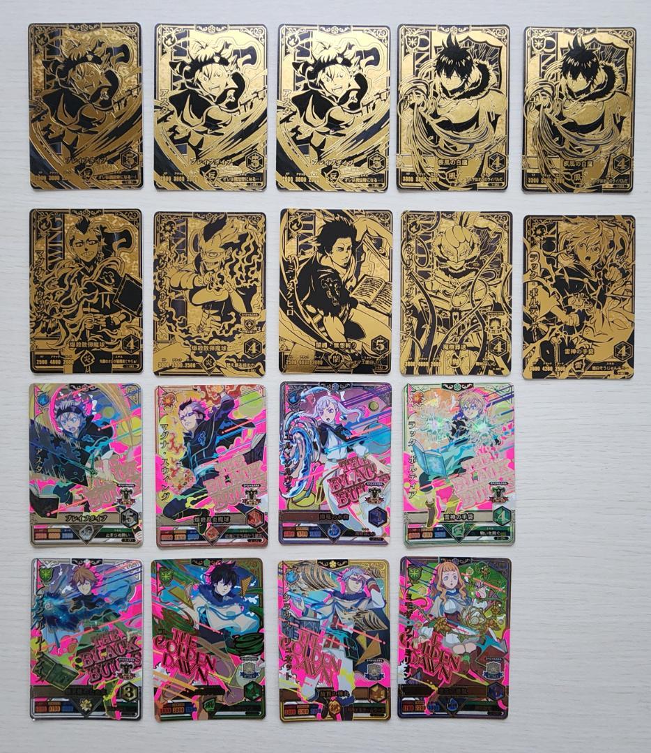 ブラッククローバー　カード　まとめ売り　約100枚