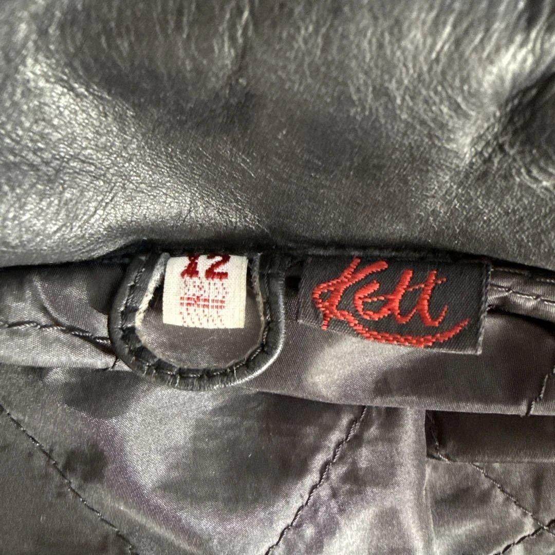 Kett ビンテージ　ライダース　32相当