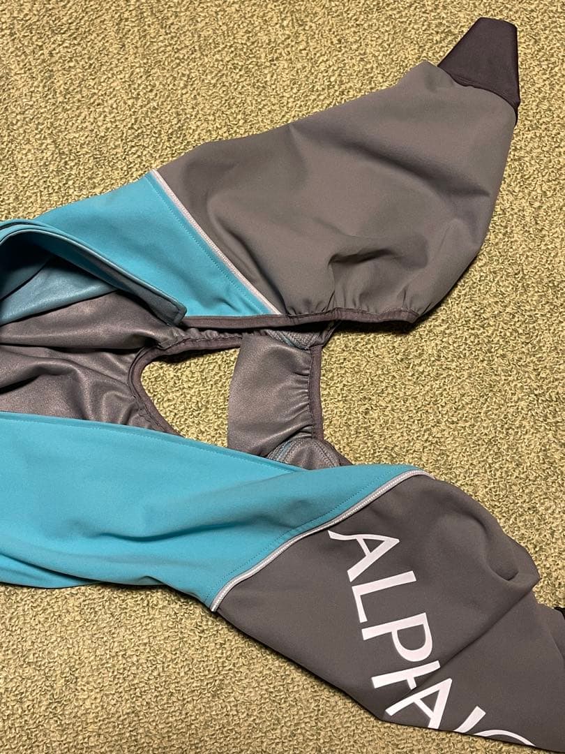 ALPHAICO 犬用レインコート フード付き