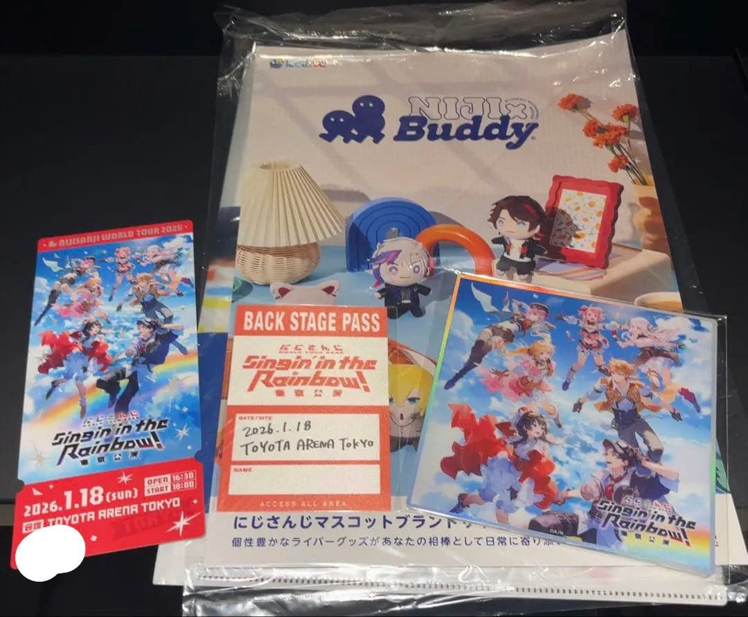 にじさんじ ツアー 東京公演 特典