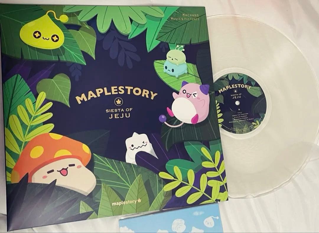 メイプルストーリー レコード BGM LP Siesta of JEJU