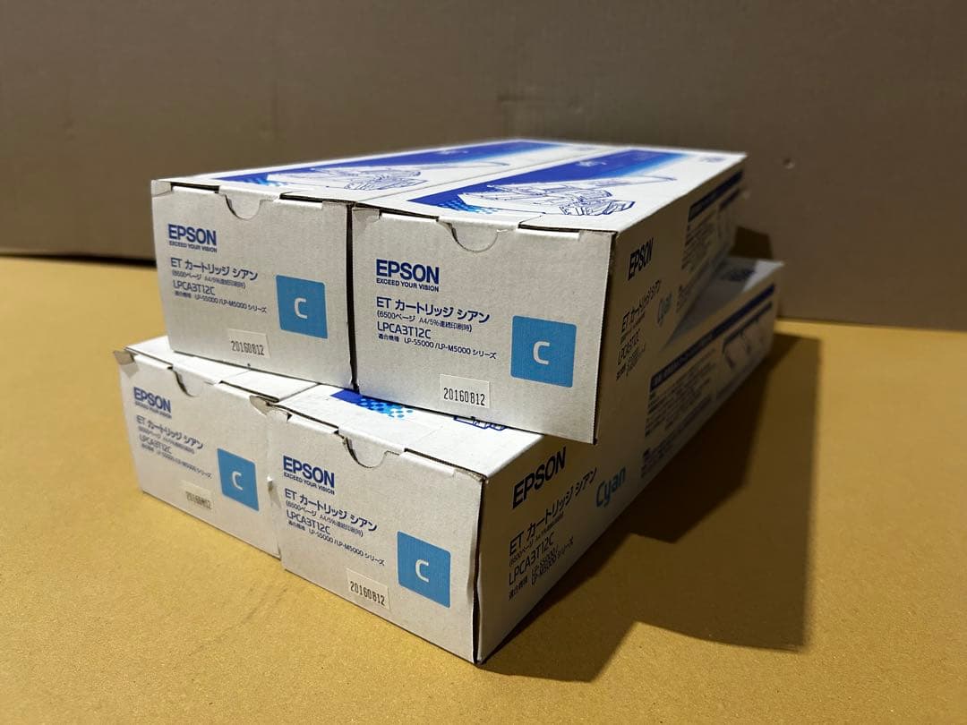 再値下★訳有未使用品EPSON 純正LPCA3T12各色&LPCA3K9ドラム