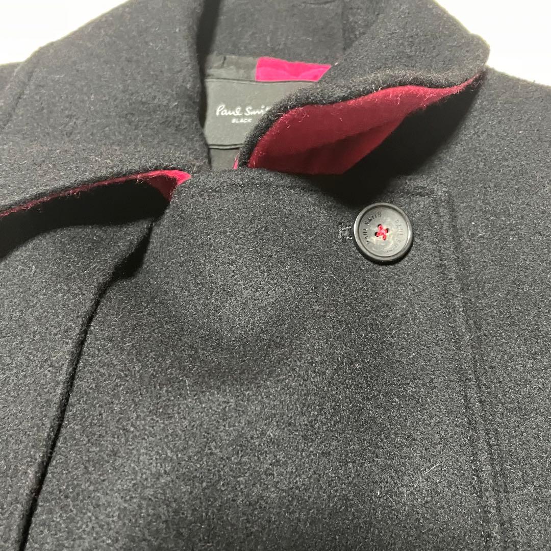 ポールスミス　ブラック　コート　ロング　チェスター