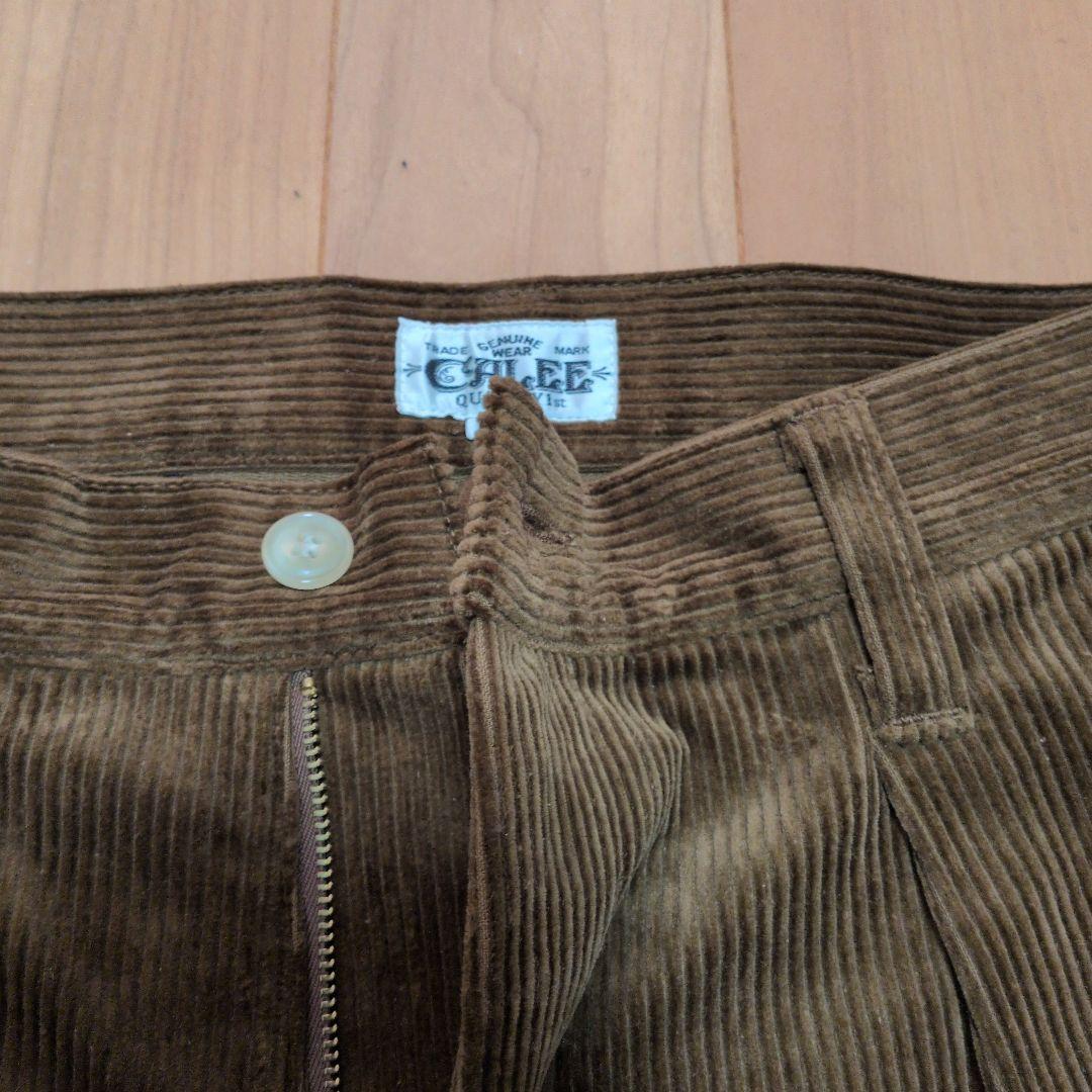CALEE　コーデュロイパンツ
