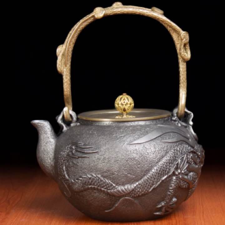 松紋堂 鉄器 急須 伝統工芸 手作り 鉄分補給