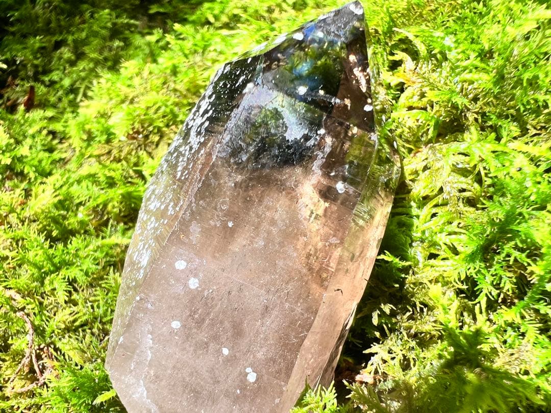 龍脈の精髄 煙水晶 スモーキークォーツ宝石質