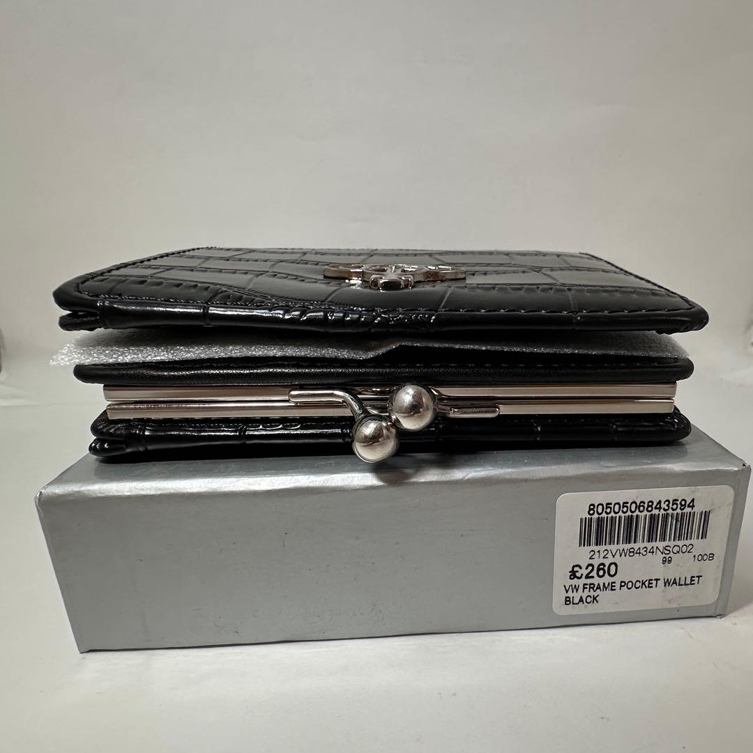 【希少！新品】Vivienne Westwood 二つ折り財布 がま口