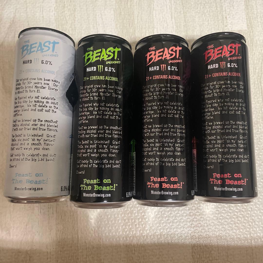 monster energy beast unleashed モンスター　お酒