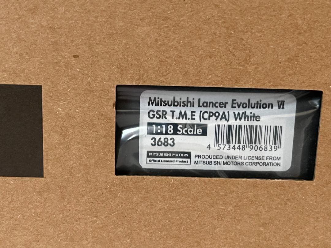 イグニッションモデル IG3683 1/18 三菱ランサーエボリューションⅥ