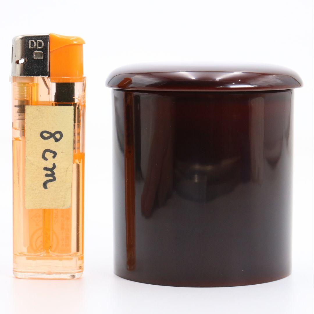 象彦作 溜塗 金輪寺 薄茶器 茶道具 共箱　V873　N6