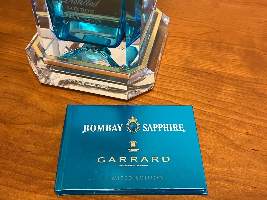 値下げ　ボンベイ・サファイア　ジン　250周年記念ボトル 世界500本 限定品