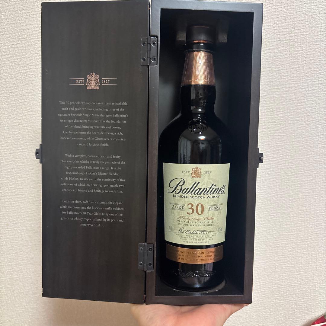 Ballantine's 30 Years Aged ウイスキー空箱
