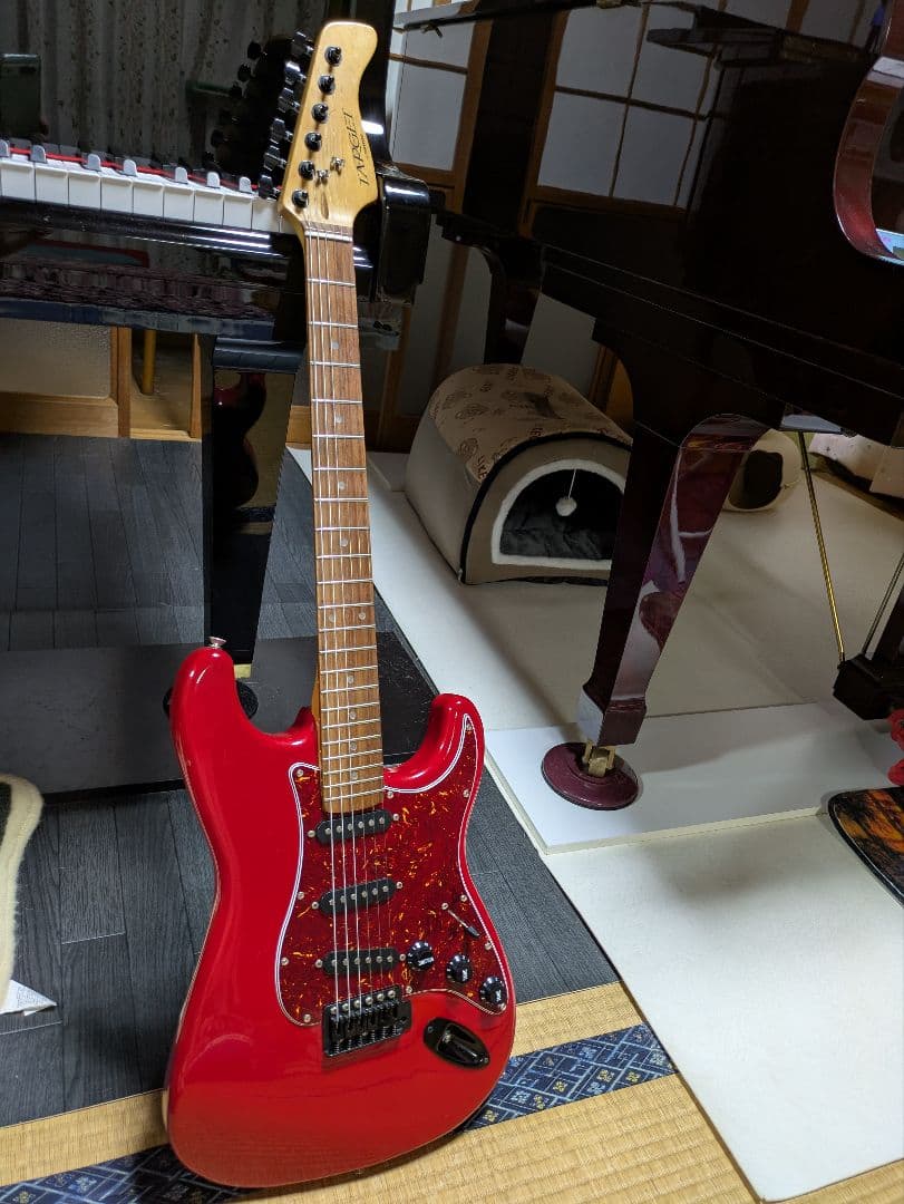 FERNANDES TARGET エレキギター レッド　ターゲットフェルナンデス