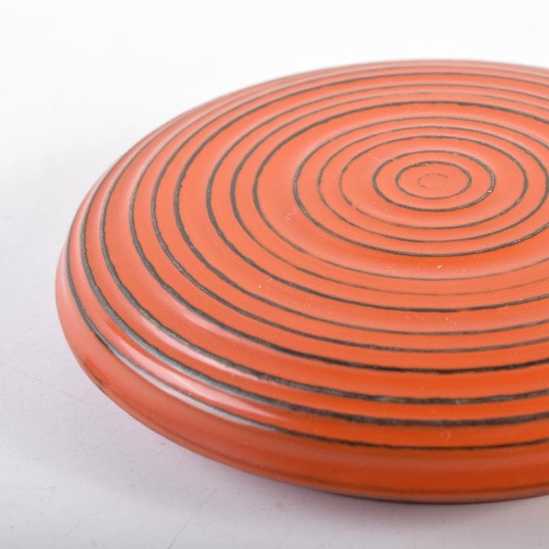 茶道具　久世宗春作　根来塗　金輪寺　棗　共箱　V　7007