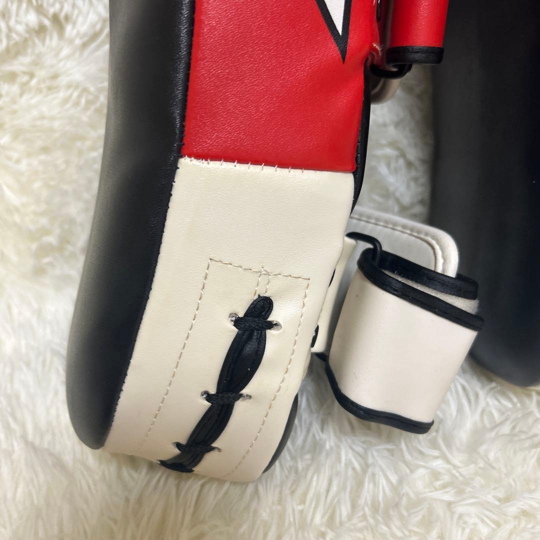 美品　2個セット！RDX キックミット レザー 革 APR T1R 耐衝撃