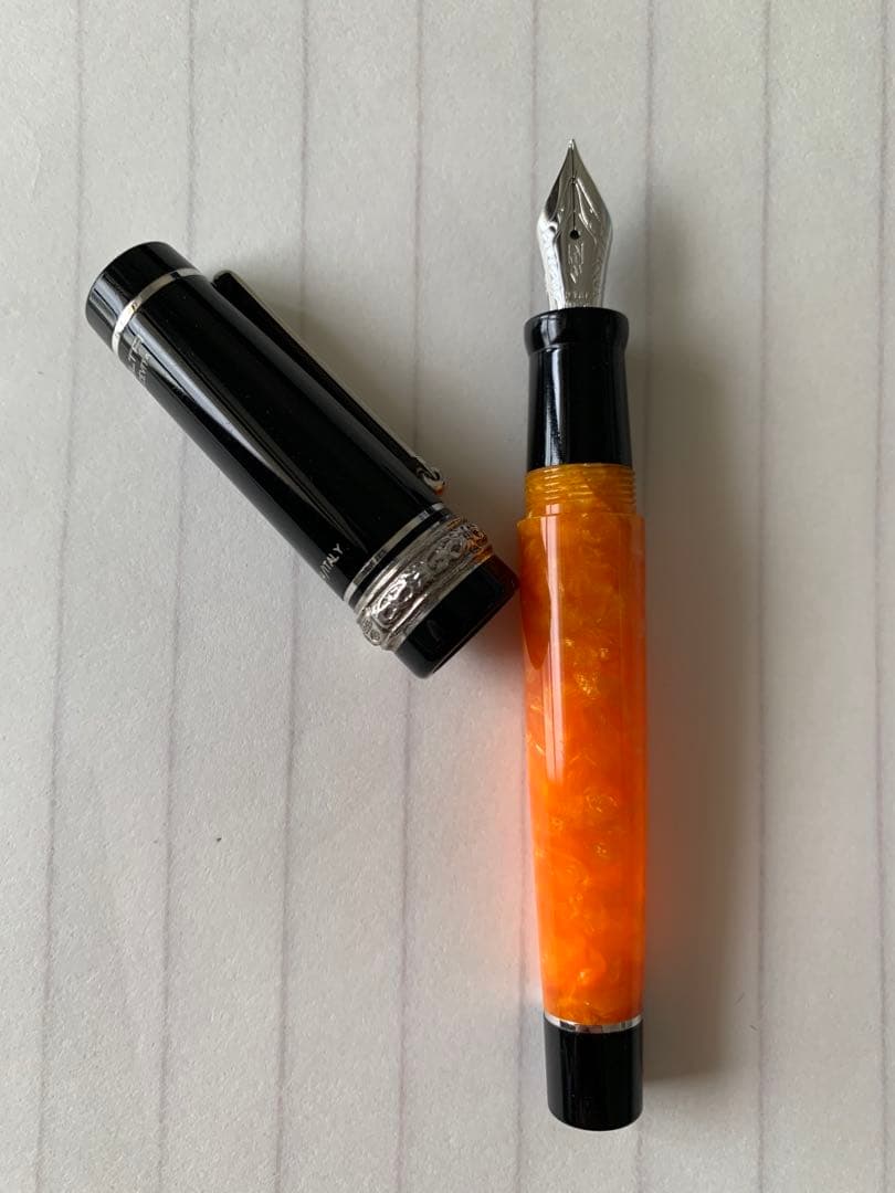 Delta（デルタ） 限定 シルバー 万年筆 18K