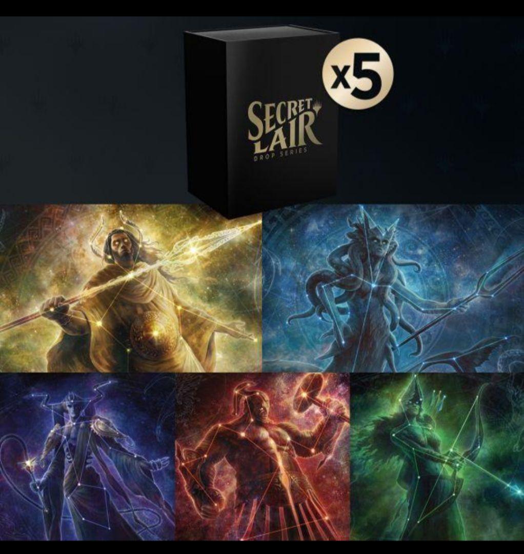 マジック：ザ・ギャザリング Secret Lair Theros Stargazing Vol.1~5