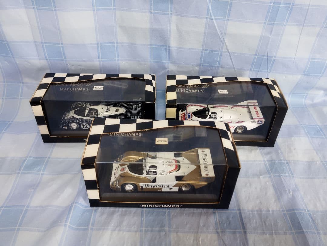 MINICHAMPS ポルシェ 956 K 3台セット PORSCHE ミニカー