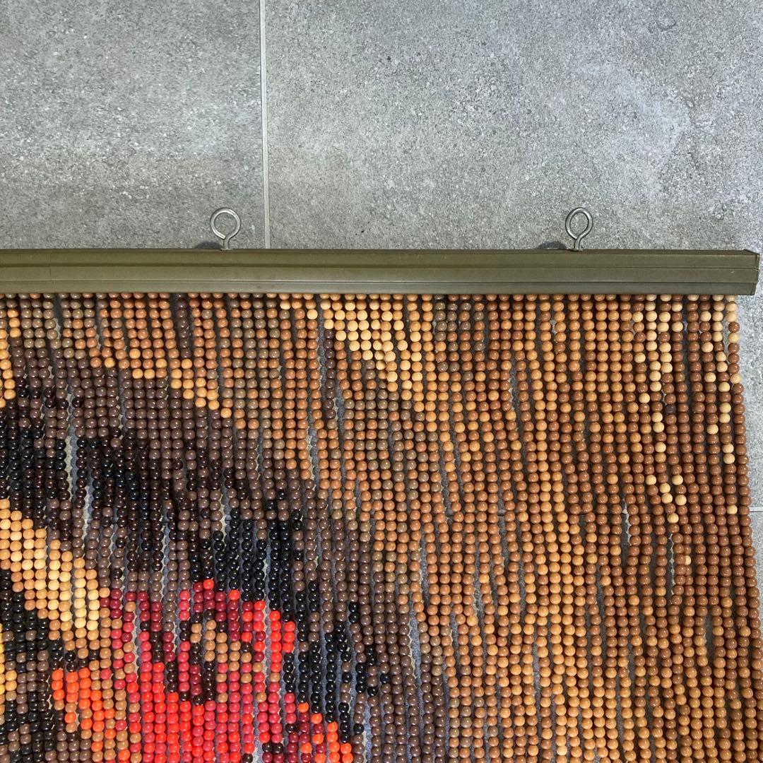 昭和レトロ ビーズのれん 85×150cm フラメンコダンサー ビーズカーテン