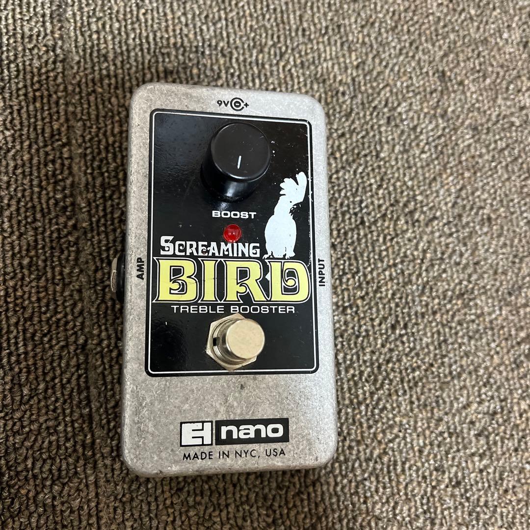 ELECTRO HARMONIXトレブルブースター SCREAMING BIRD