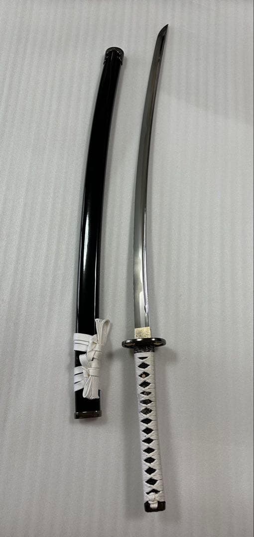 新品 模造刀　打刀 黑鞘　コスプレ 鞘付き長さ約105cm 26A2
